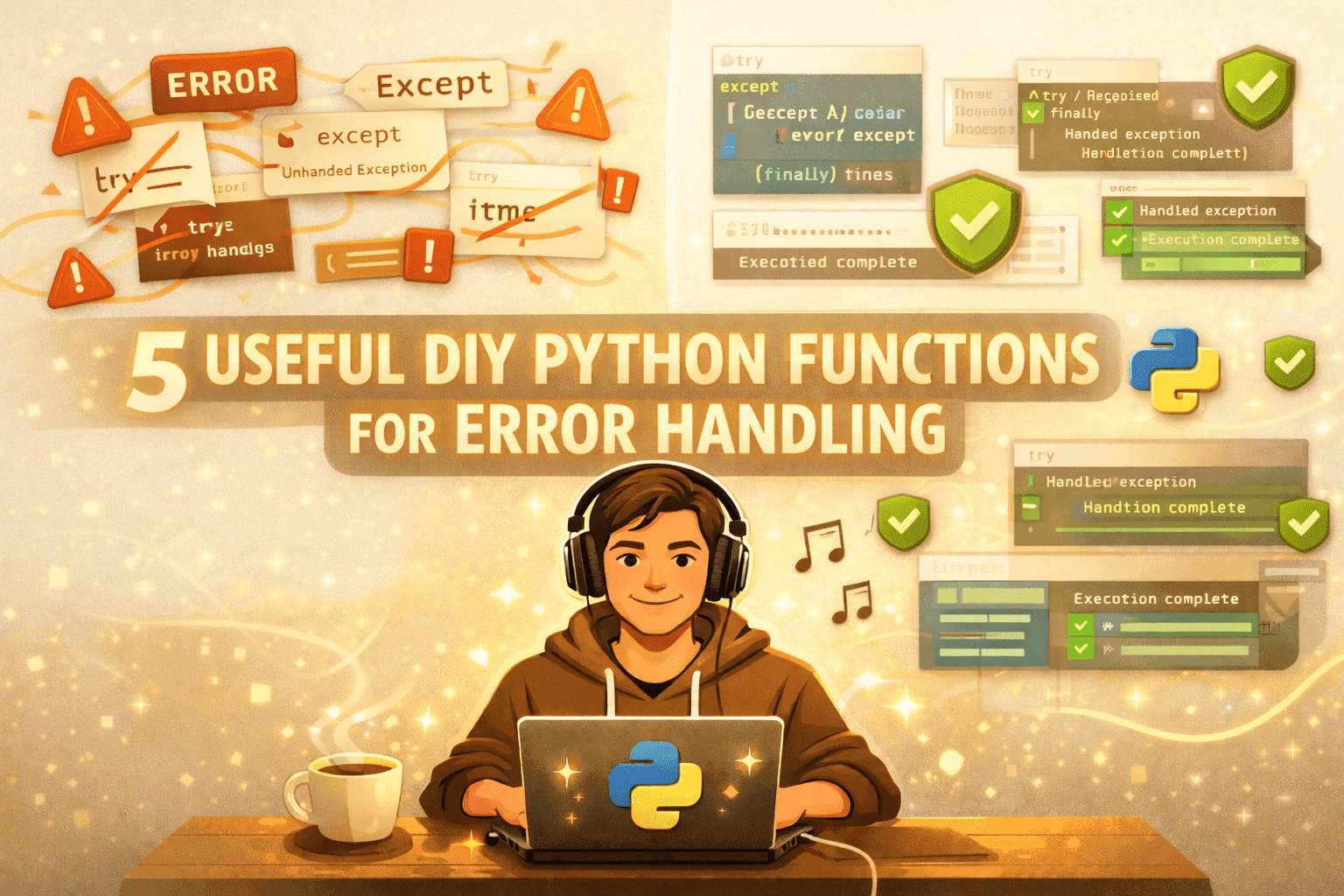 5 Useful DIY Python Functions for Error Handling