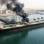 Kuwaiti Oil Tanker Carrying 2 Million Barrels Catches Fire After Drone Attack At Dubai Port