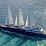 The World’s Largest Sailing Yacht Christened In Saint-Nazaire, France