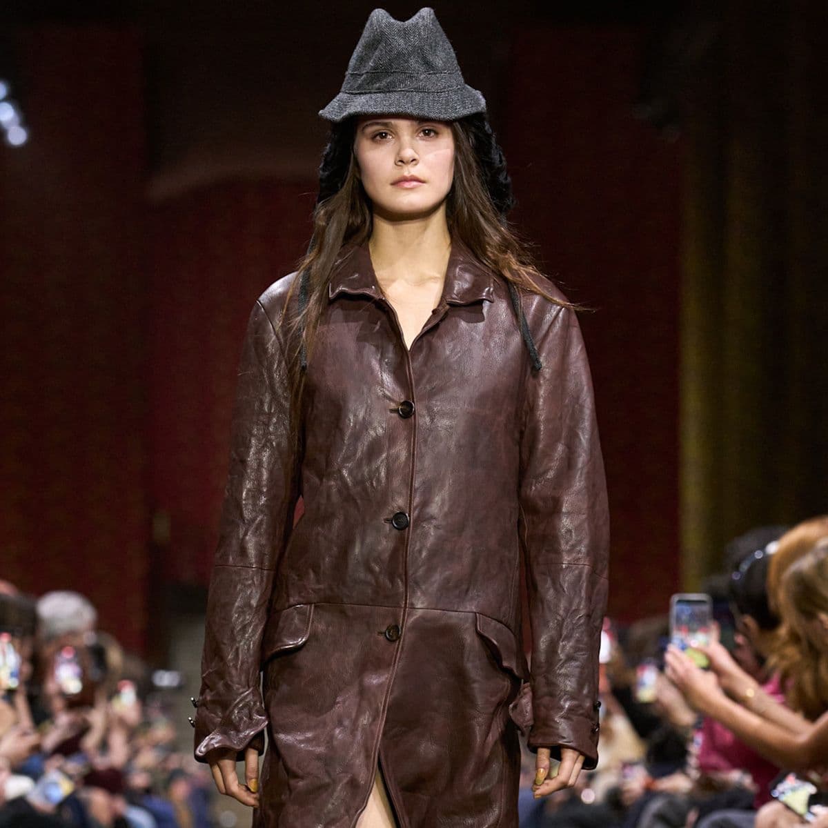 Only Miu Miu Could Make Us Want to Wear Fedoras and Garden Clogs